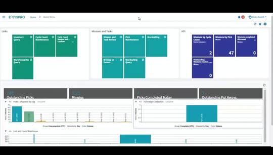 WMS Marshalling: SYSPRO video